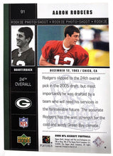 تحميل الصورة إلى عارض المعرض، 2005 Upper Deck Aaron Rodgers ROOKIE Kickoff #91