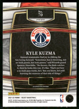 تحميل الصورة إلى عارض المعرض، 2021-22 Panini Select Kyle Kuzma Blue Prizm #70 Washington Wizards
