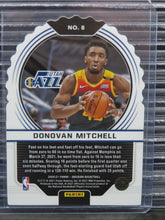 Load image into Gallery viewer, 2020-21 Obsidian Donovan Mitchell Supernova Electric Etch Red Flood SSP #8 Jazz
