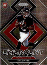 Load image into Gallery viewer, KYLE PITTS 2022 PANINI PRIZM Emergent ATLANTA FALCONS #E-11 - walk-of-famesports