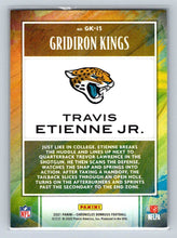تحميل الصورة إلى عارض المعرض، 2021 سجلات بانيني ترافيس إتيان جونيور # Gk-13 Gridiron Kings Donruss
