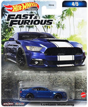 将图片加载到图库查看器,2023 Hot Wheels Premium Fast & Furious Custom Mustang 4/5