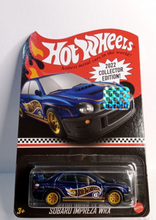 将图片加载到图库查看器,Hot Wheels 2022 Collectors Edition Subaru Impreza WRX