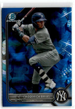Load image into Gallery viewer, 2022 Bowman Chrome Refractor & Sapphire Baseball Cards #BDC1-195