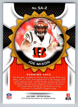 تحميل الصورة إلى عارض المعرض، 2022 Panini Certified Seal of Approval #SA-2 Joe Mixon Cincinnati Bengals - walk-of-famesports