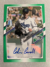 将图片加载到图库查看器,2021 Topps Pro Debut Corbin Carroll Auto Green #PD-84 True Rookie 34/99 Diamondbacks