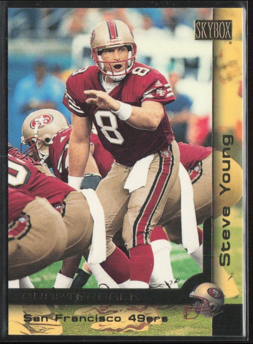 STEVE YOUNG 1993 Upper Deck #358 Card San Francisco 49ers Football