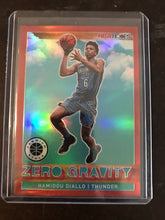 Load image into Gallery viewer, 2019-22 Hoops Premium Stock Hamidou Diallo Zero Gravity Red #1 Oklahoma City Thunder