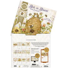 将图片加载到图库查看器,Bees in Bloom 2026 Wall Calendar with Bonus Print