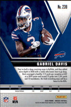 Load image into Gallery viewer, 2020 Panini Mosaic #239 GABRIEL DAVIS RC Rookie Bills - walk-of-famesports