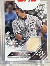 Load image into Gallery viewer, 2016 Topps Holiday Game Used Relic Jose Abreu #R-JAB Chicago White Sox