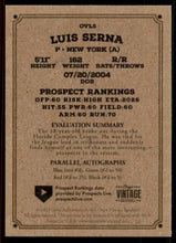 Load image into Gallery viewer, 2023 Onyx Vintage #OVLS - Luis Serna - New York Yankees
