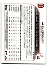 将图片加载到图库查看器,2022 Topps Chrome Prism Refractor Alex Verdugo #33 Boston Red Sox