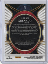 将图片加载到图库查看器,2022 Panini Select Nolan Arenado #P5 ST Louis Cardinals