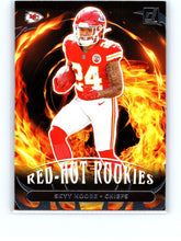 Load image into Gallery viewer, 2022 Panini Donruss Red Hot Rookie Skyy Moore #RHR-8 Kansas City Chiefs RC