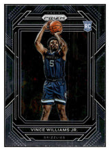 将图片加载到图库查看器,2022-23 Panini Prizm Vince Williams Jr. Rookie Base #255 Memphis Grizzlies - walk-of-famesports