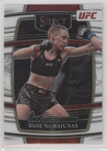 将图片加载到图库查看器,2022 Panini Select UFC Concourse White Prizm /75 Rose Namajunas #77