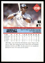 将图片加载到图库查看器,1992 Fleer Hensley Meulens #238 New York Yankees