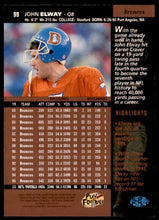 Load image into Gallery viewer, 1996 Upper Deck John Elway #99 Broncos