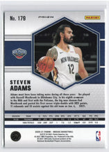 将图片加载到图库查看器,2020-21 Panini Mosaic Green Mosaic Steven Adams #179 Pelicans