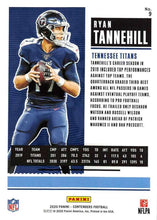 تحميل الصورة إلى عارض المعرض، 2020 Panini Contenders Season Ticket Ryan Tannehill #9 Tennessee Titans - walk-of-famesports