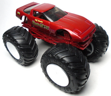 Load image into Gallery viewer, 2023 Hot Wheels Monster Trucks Cliff Starbird Monster-Vette Leading Legends 1:64 Diecast Vehicle