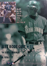 Load image into Gallery viewer, 1995 Fleer Ultra Alex Rodriguez #331 Mariners