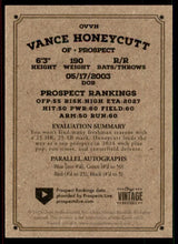 将图片加载到图库查看器,2023 Onyx Vintage #OVVH - Vance Honeycutt UNC