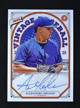 将图片加载到图库查看器,2023 Onyx Vintage Blue Signatures #VAAM Alejandro Melean Toronto Blue Jays