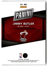 تحميل الصورة إلى عارض المعرض، مؤتمر بانيني الوطني لعام 2023 جيمي باتلر #46 ميامي هيت حزمة فضية ترويجية