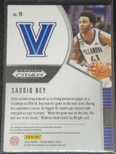 Load image into Gallery viewer, 2020 Panini Prizm Draft Picks Saddiq Bey RC #19 Villanova Wildcats