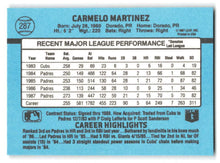 Load image into Gallery viewer, 1988 Donruss Carmelo Martinez #287 San Diego Padres