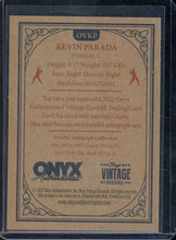 Load image into Gallery viewer, 2022 Onyx Vintage Extended #OVKP Kevin Parada - New York Mets