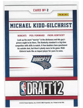 将图片加载到图库查看器,2012 Panini NBA Hoop BobCats Draft Night Michael Kidd-Gilchrist #2