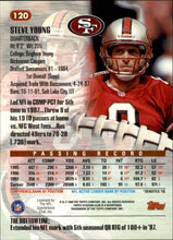 تحميل الصورة إلى عارض المعرض، 1998 ملعب توبس ستيف يونج رقم 120 سان فرانسيسكو 49ers