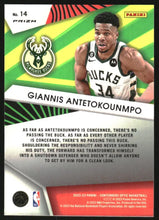 Load image into Gallery viewer, 2019 Panini Contenders Optic Illusion Giannis Antetokounmpo #14