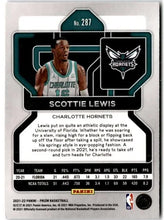 Load image into Gallery viewer, 2021-22 Panini Prizm Rookies Scottie Lewis #287 Charlotte Hornets