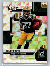 Load image into Gallery viewer, Romeo Doubs 2022 Panini Donruss Optic The Rookies RC #TR-33 Green Bay Packers