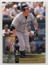 Load image into Gallery viewer, 2009 Upper Deck Jim Thome #588 Chicago White Sox