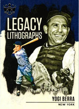 تحميل الصورة إلى عارض المعرض، 2021 Panini Diamond Kings Legacy Lithographs Yogi Berra #LL-19 New York Yankees