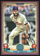 Load image into Gallery viewer, 2019 Topps Gypsy Queen Purple Jake Arrieta #31 Philadelphia Phillies