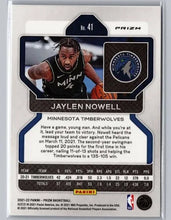 Load image into Gallery viewer, 2021-22 Panini Prizm #41 Jaylen Nowell