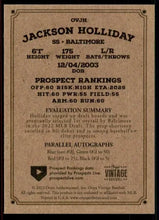 Load image into Gallery viewer, 2023 Onyx Vintage #OVJH Jackson Holliday - Baltimore Orioles
