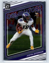 تحميل الصورة إلى عارض المعرض، 2022 Panini Donruss Optic Dominators Justin Jefferson #D-10