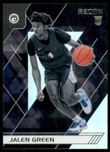 تحميل الصورة إلى عارض المعرض، 2021 Panini Chronicles Draft Recon Jalen Green Rookie #124