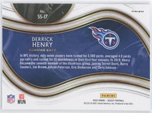 تحميل الصورة إلى عارض المعرض، 2020 Panini Select Field Level Derrick Henry #SS-17 Tennessee Titans