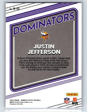 تحميل الصورة إلى عارض المعرض، 2022 Panini Donruss Optic Dominators Justin Jefferson #D-10