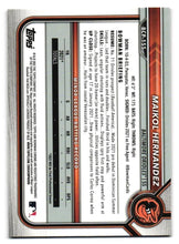 将图片加载到图库查看器,2022 Bowman Chrome Prospects Maikol Hernandez Gold Mojo Refractors - 11/50 #BCP-155 Baltimore Orioles