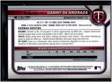 将图片加载到图库查看器,2022 Bowman Chrome Sapphire Baseball BCP-156 Danny De Andrade 1st Bowman