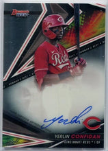 将图片加载到图库查看器,2022 Bowman's Best Yerlin Confidan Auto #B22-YC Cincinnati Reds